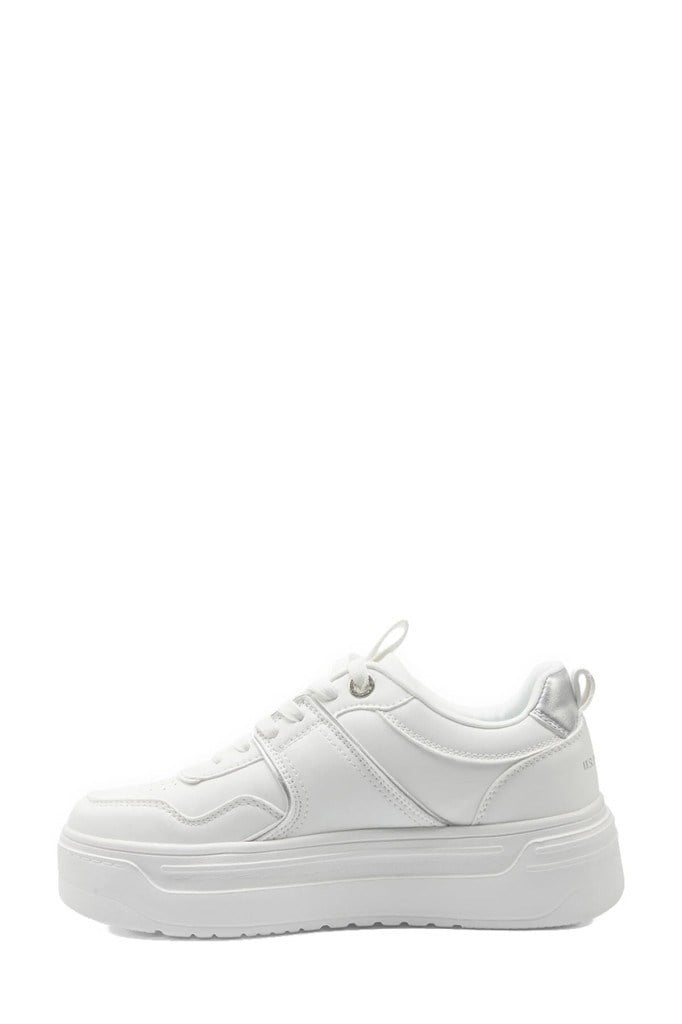 U.S. POLO ASSN. 6P CLARKE 6FX BEYAZ KADIN SNEAKER