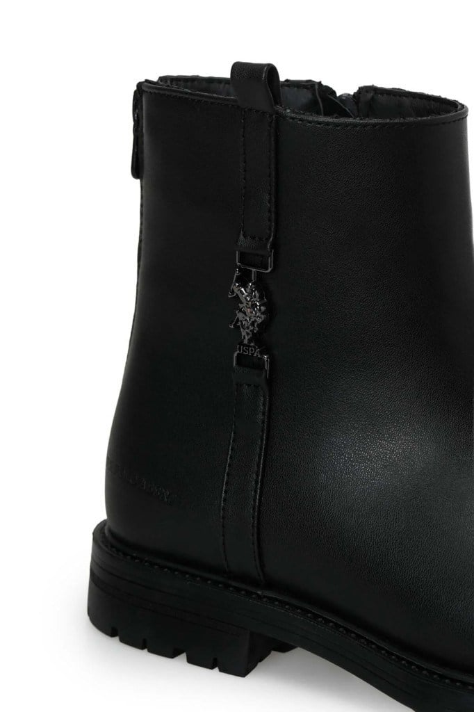 U.S. POLO ASSN. 5W BELVA 5PR SIYAH KADIN BOT