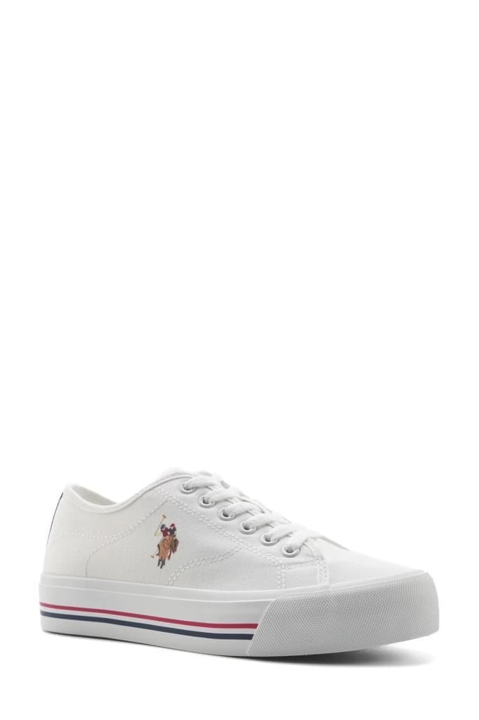 U.S. POLO ASSN. 5M LERONY 5FX BEYAZ KADIN SNEAKER