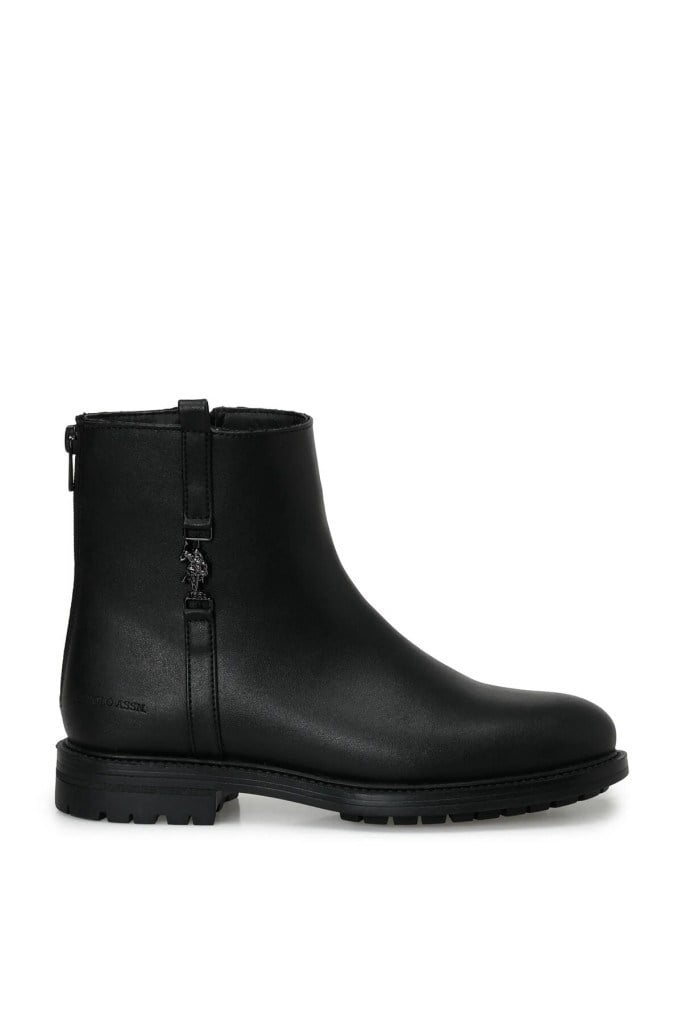 U.S. POLO ASSN. 5W BELVA 5PR SIYAH KADIN BOT