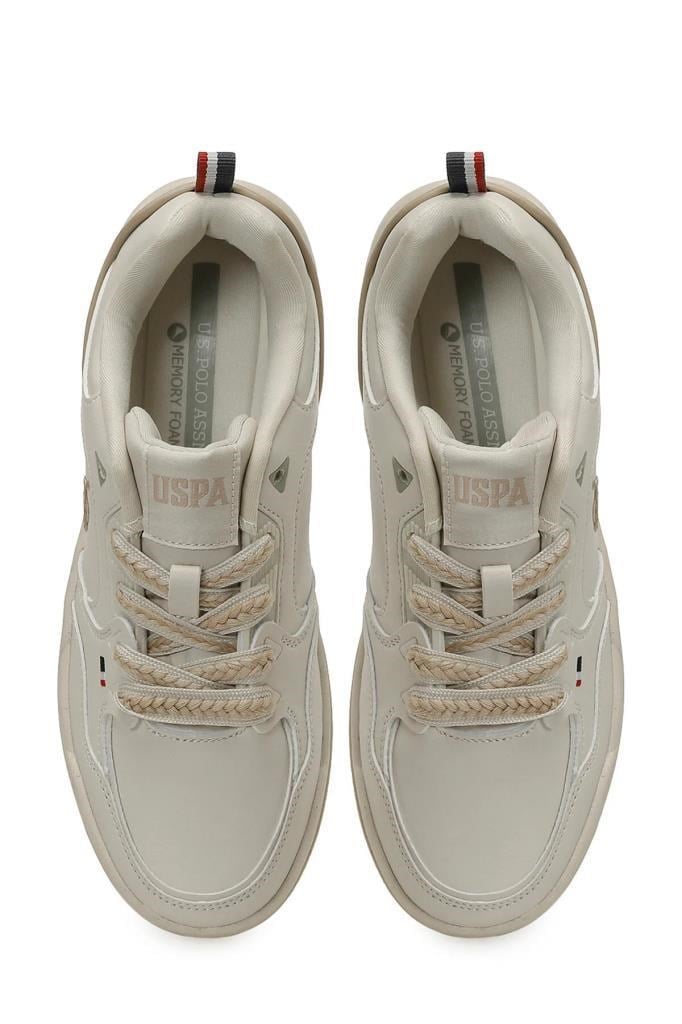 U.S. POLO ASSN. 6P ZELDA 6FX BEJ KADIN SNEAKER