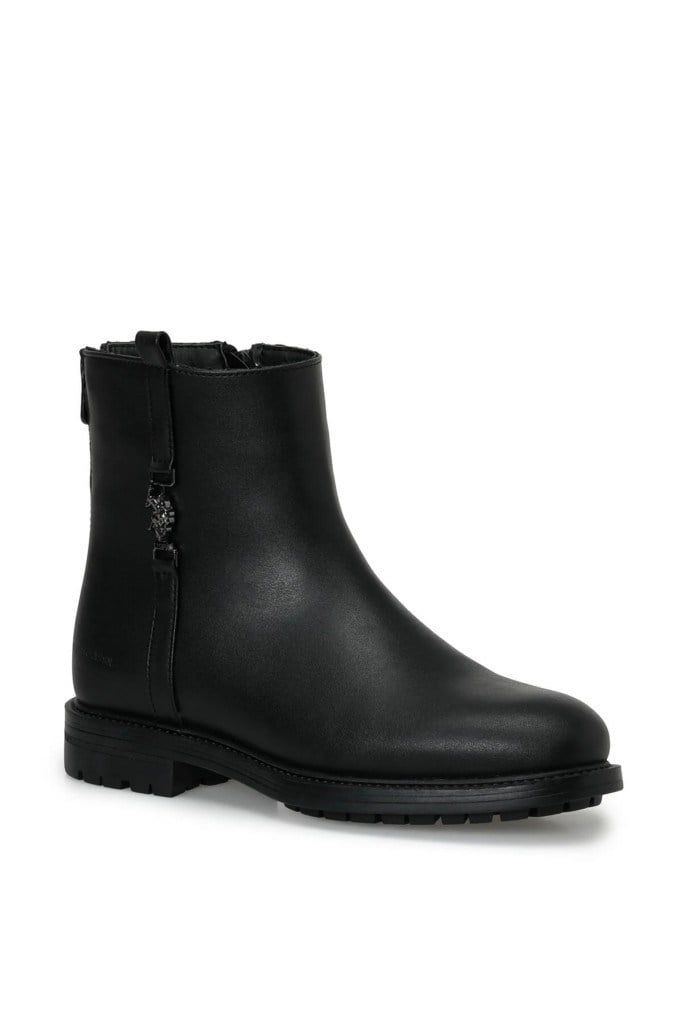 U.S. POLO ASSN. 5W BELVA 5PR SIYAH KADIN BOT