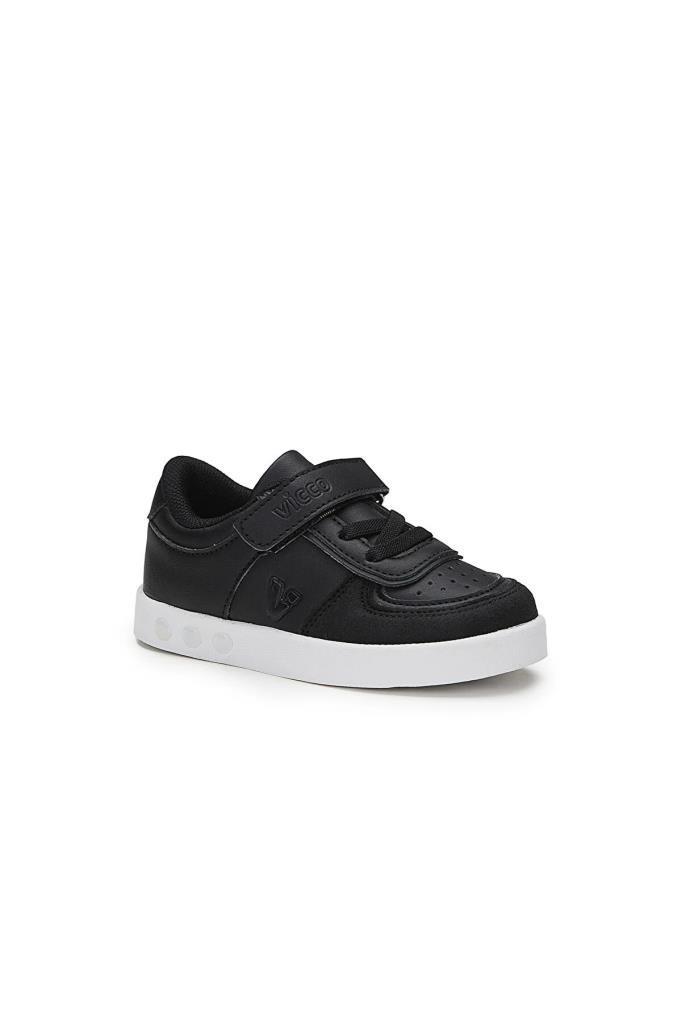 VİCCO 313.21K.130 SİYAH BEYAZ IŞIKLI ÇOCUK SNEAKER