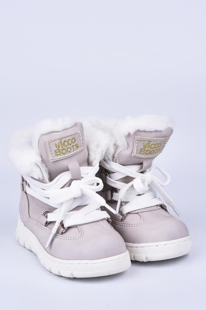 VİCCO 946.20K.222 KÜRKLÜ BEJ BEBE BOT