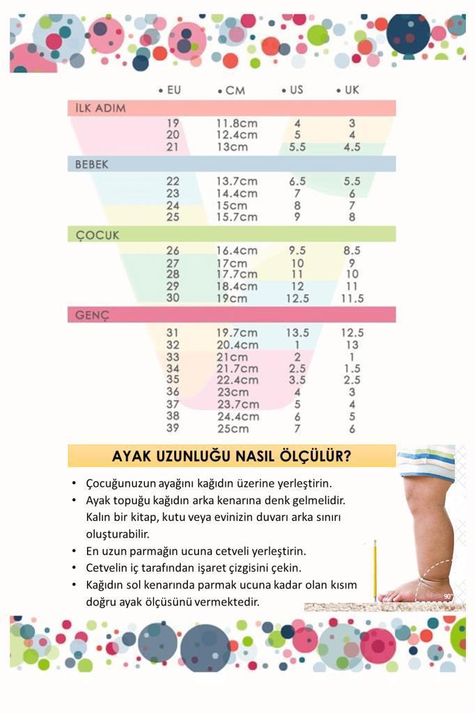 VİCCO 950.23K.305 KOT ÇOCUK SNEAKER