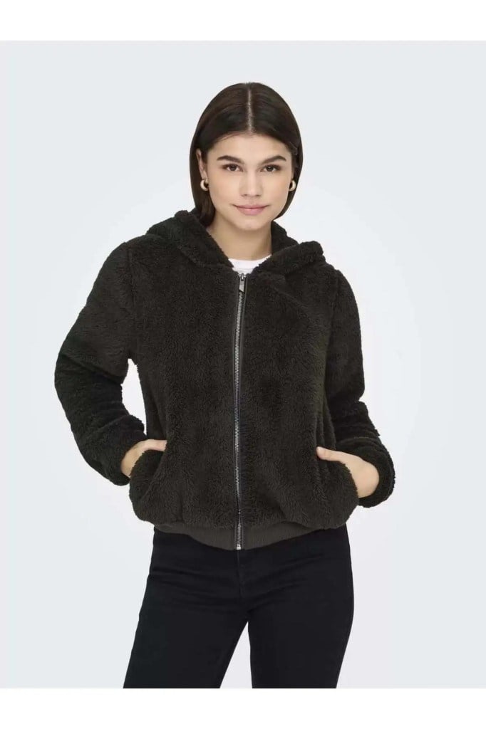 Wanna Contact Sherpa Jkt Choco Kadın Ceket15300635