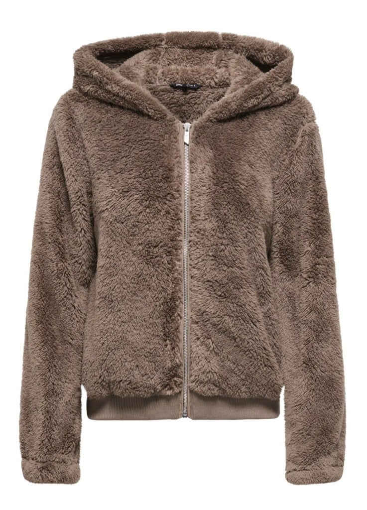 Wanna Contact Sherpa Jkt Walnut Kadın Ceket 15300635