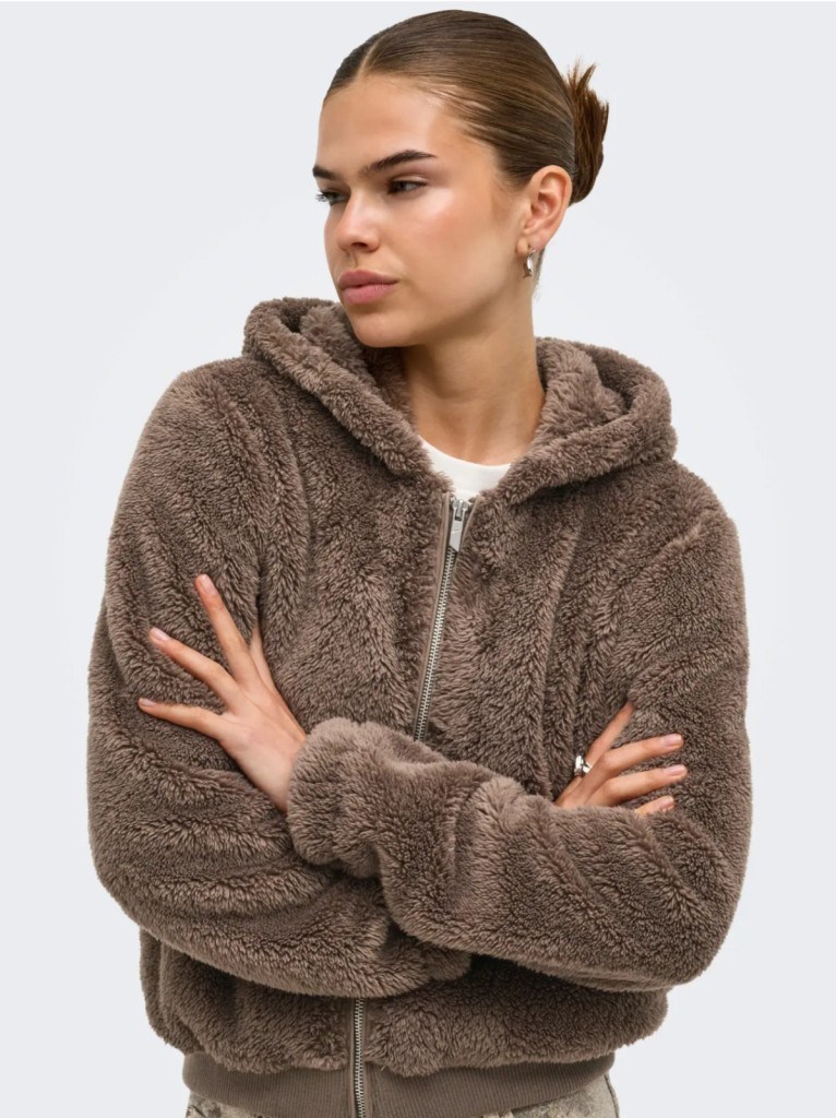 Wanna Contact Sherpa Jkt Walnut Kadın Ceket 15300635