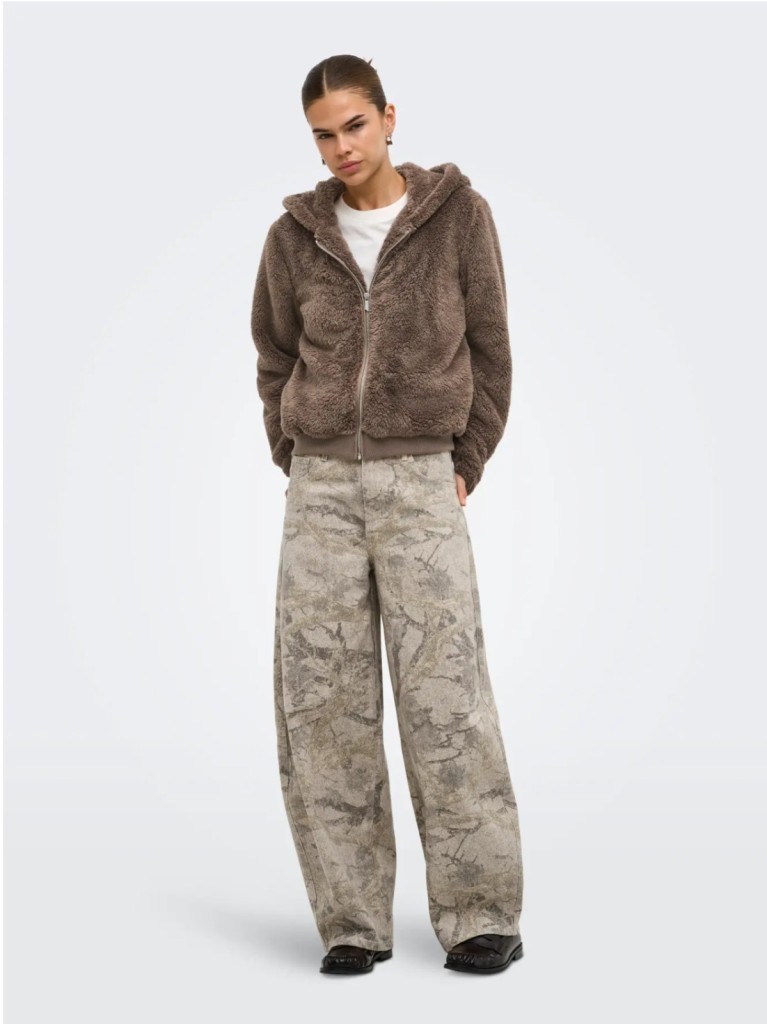 Wanna Contact Sherpa Jkt Walnut Kadın Ceket 15300635