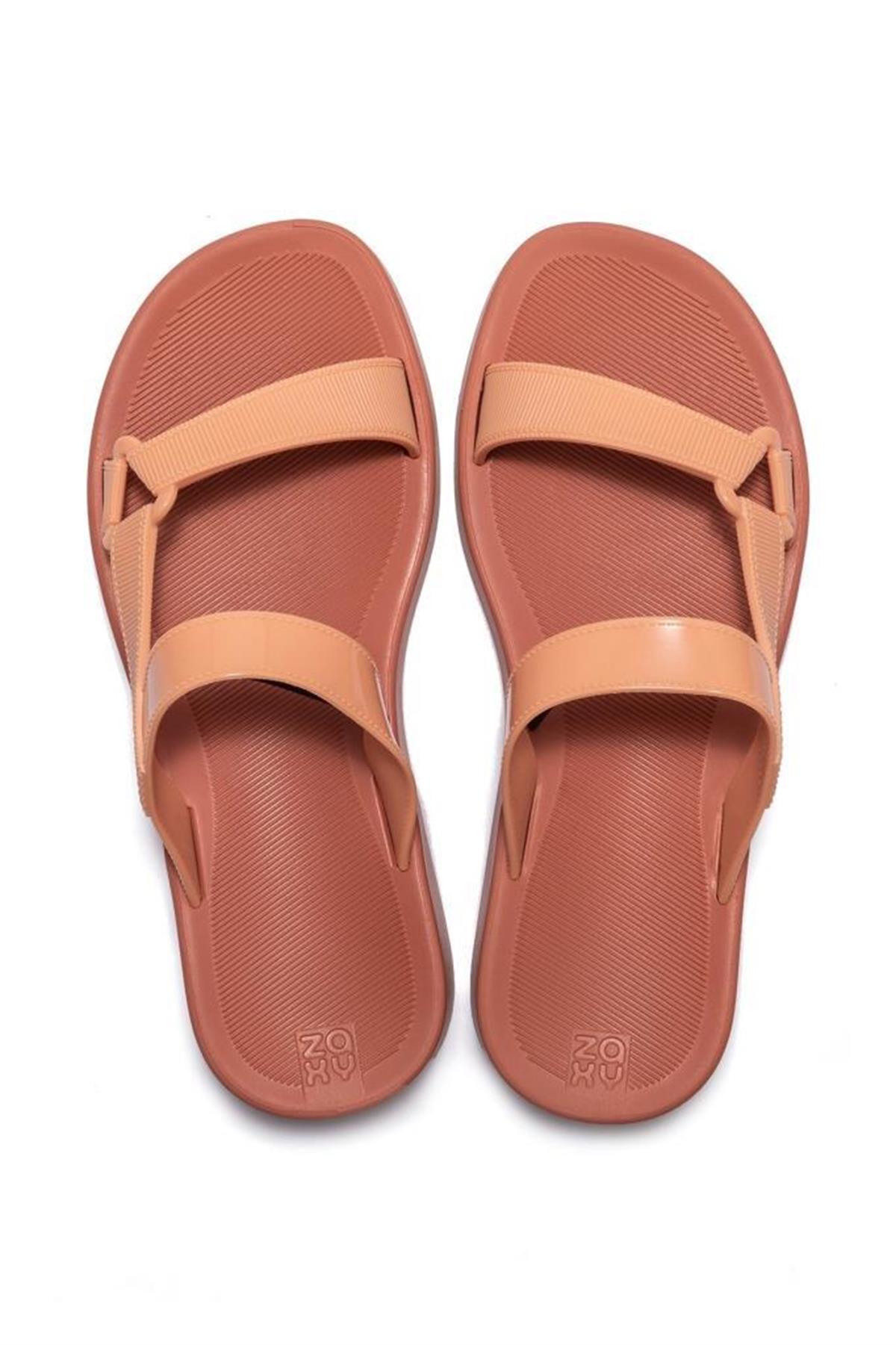 ZAXY ZZ0004 ZX ESPORTIVA SLIDE BEJ KADIN TERLİK