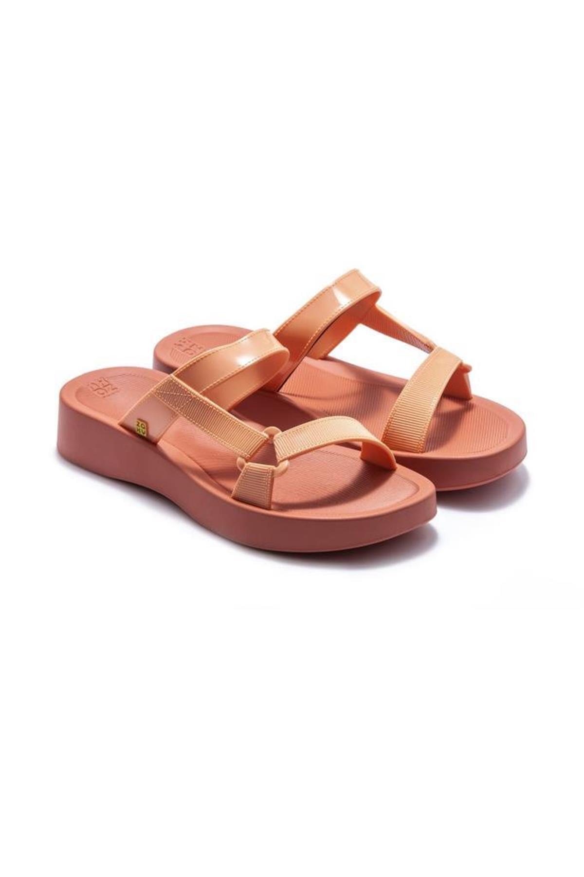 ZAXY ZZ0004 ZX ESPORTIVA SLIDE BEJ KADIN TERLİK