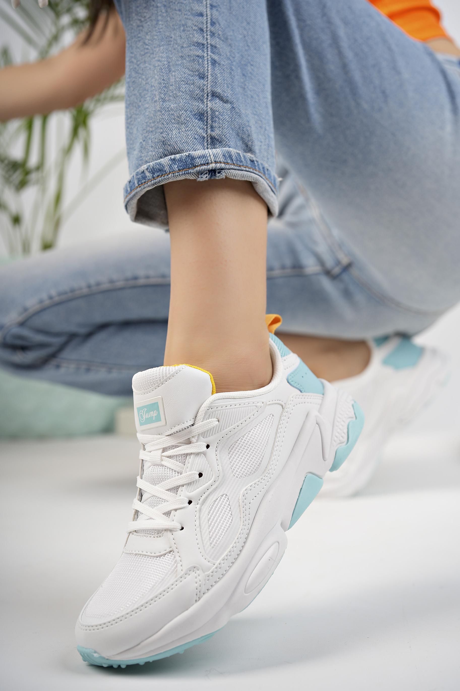 Jump 24711 Unisex Spor Ayakkabı Sneakers Beyaz
