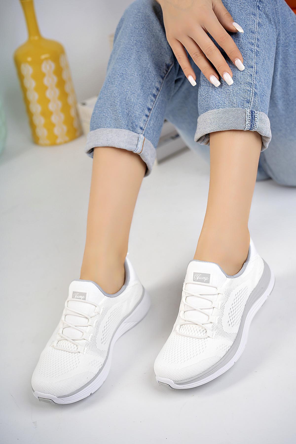 Jump 28064 Unisex Spor Ayakkabı Sneakers Beyaz