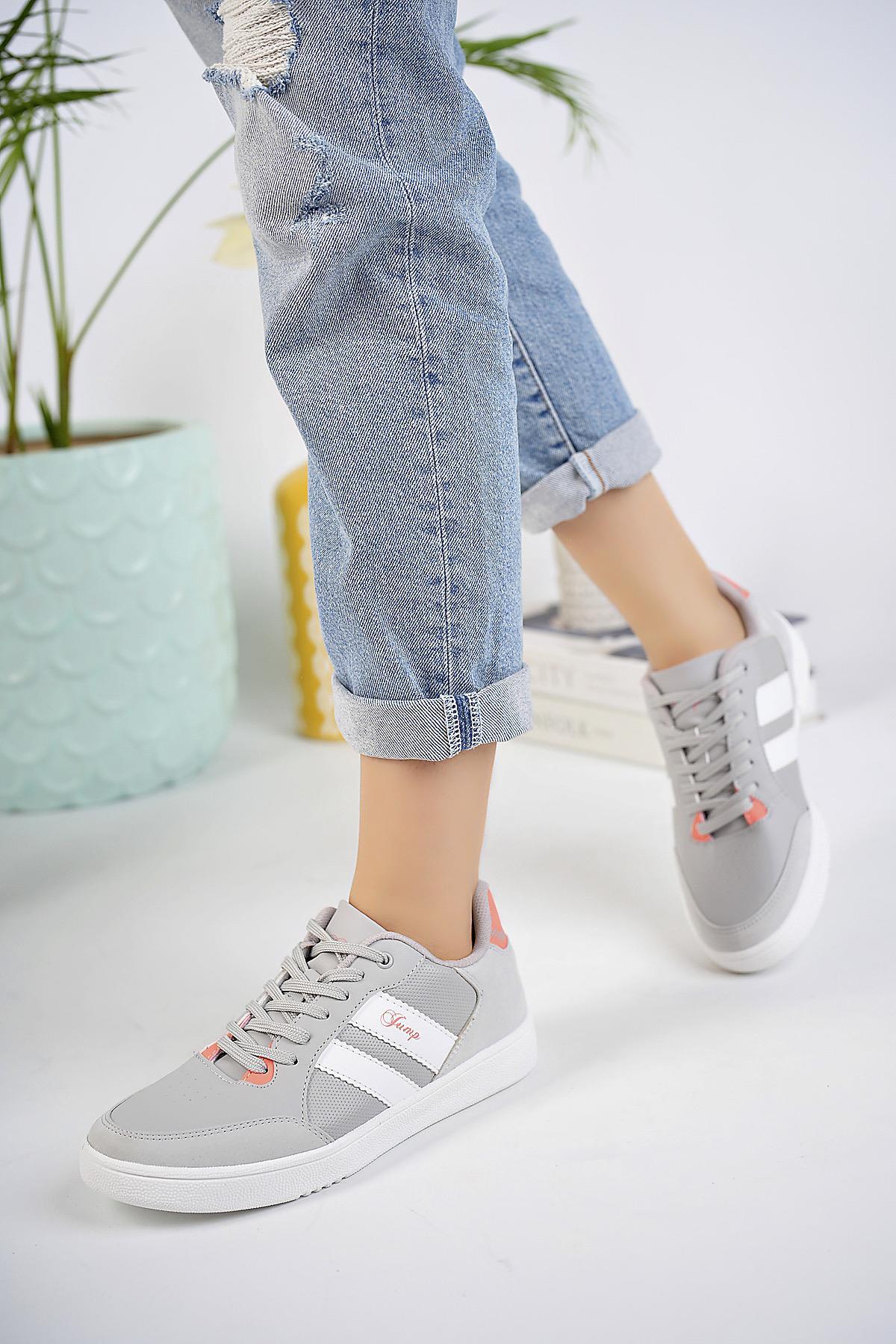 Jump 28147 Unisex Spor Ayakkabı Sneakers Gri