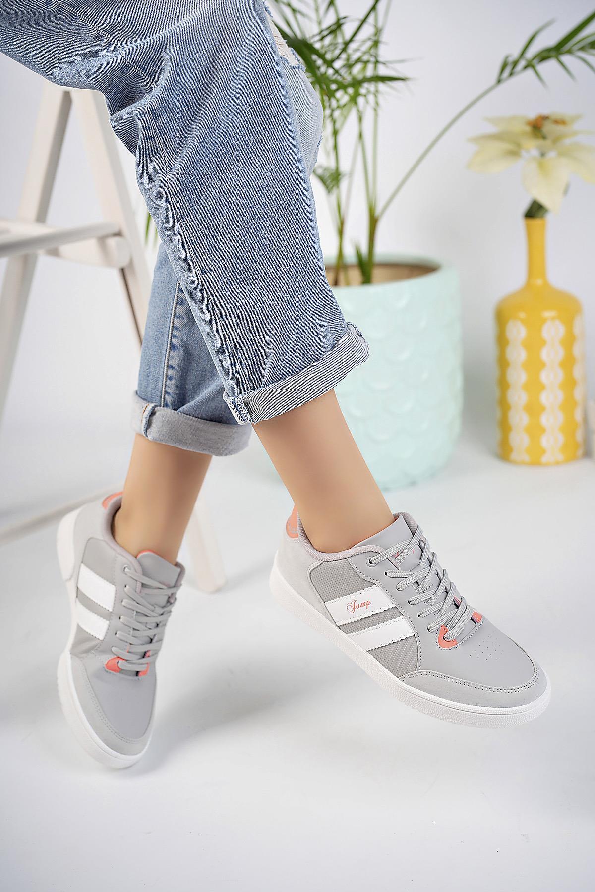 Jump 28147 Unisex Spor Ayakkabı Sneakers Gri