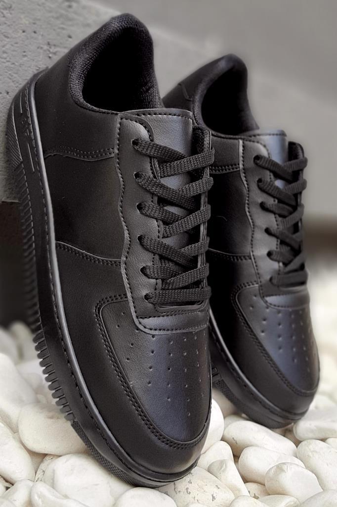 Modafrato AIR-101 Unisex Spor Ayakkabı Sneakers Siyah