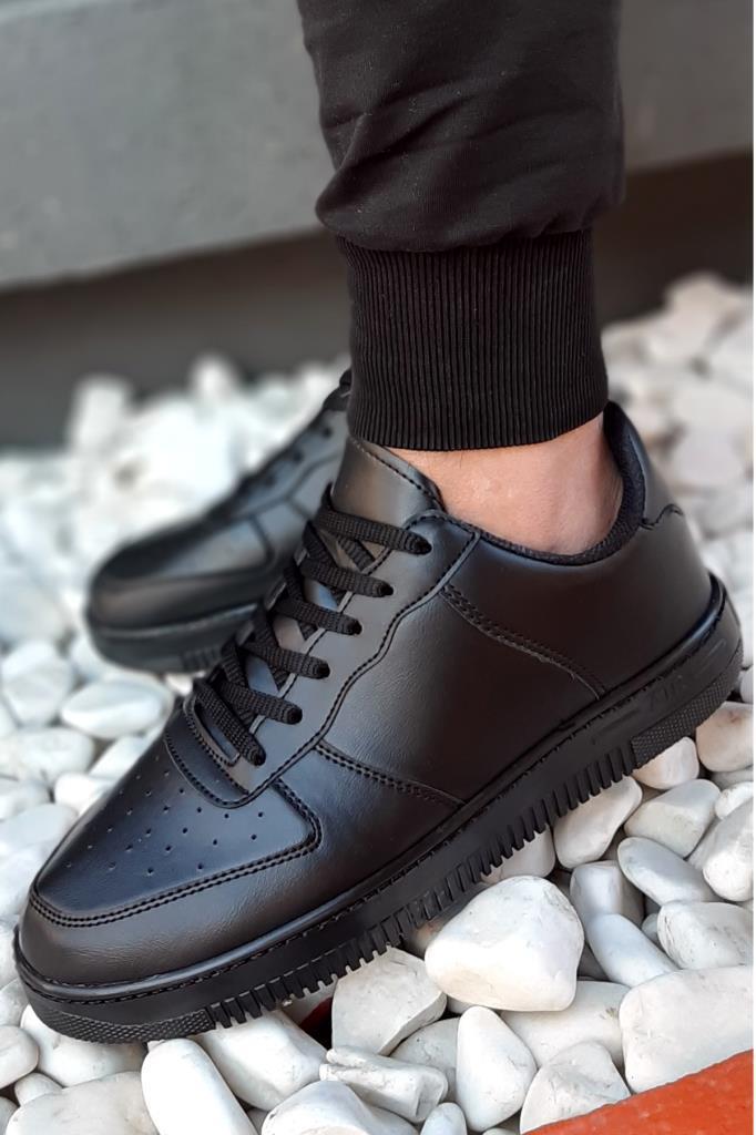 Modafrato AIR-101 Unisex Spor Ayakkabı Sneakers Siyah
