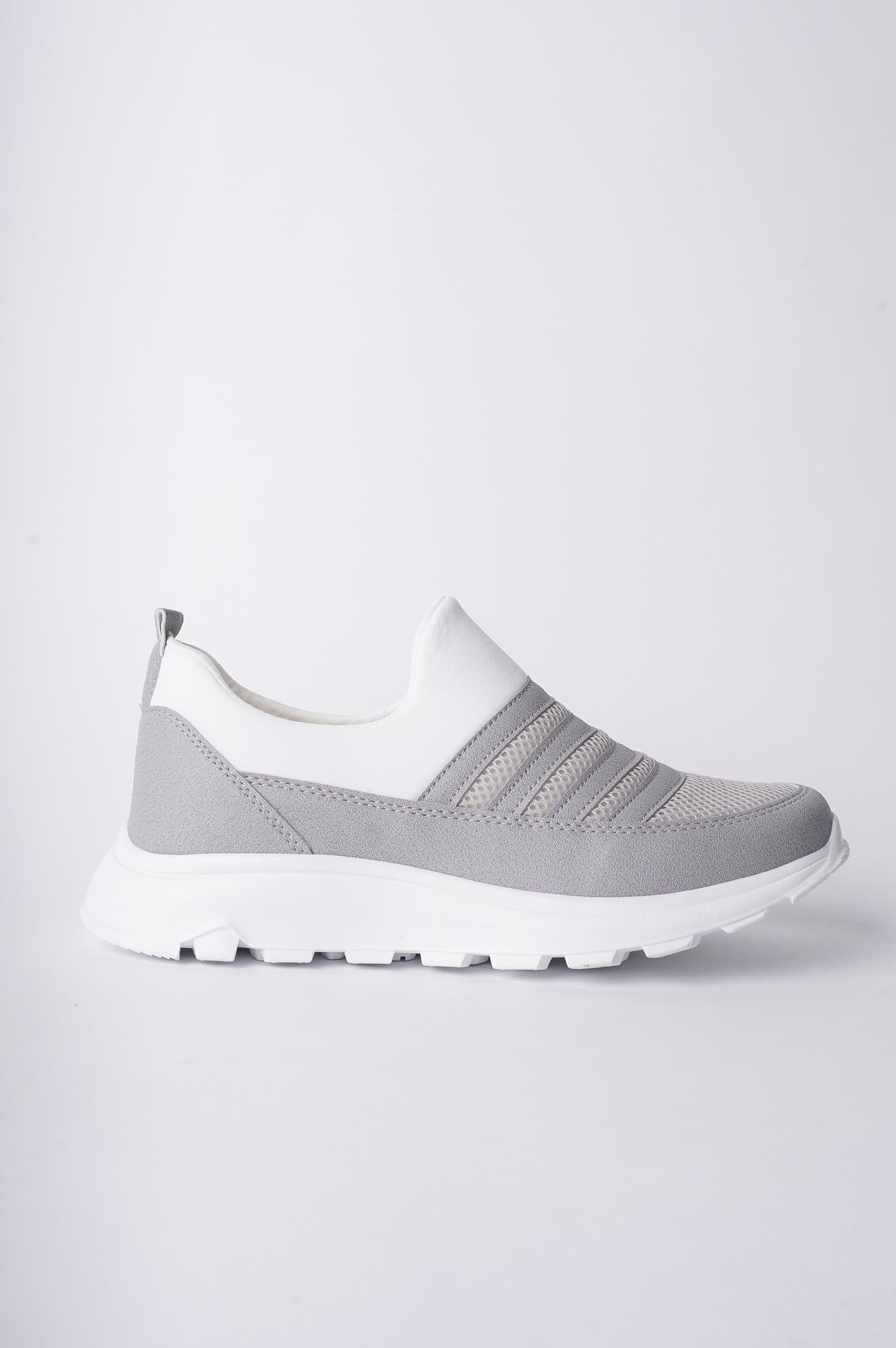 Modafrato AQUA-24 Erkek Spor Ayakkabı Günlük Casual Sneakers Gri