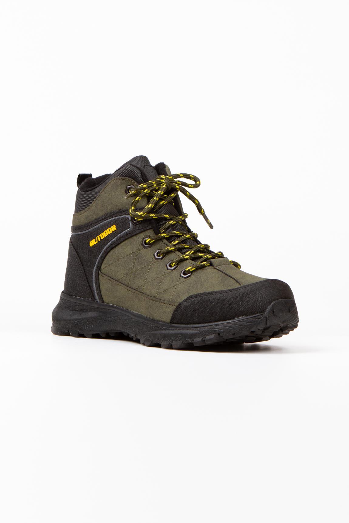 Modafrato AWIX-192 Erkek Bot Kışlık Fermuarlı Trekking Outdoor Haki