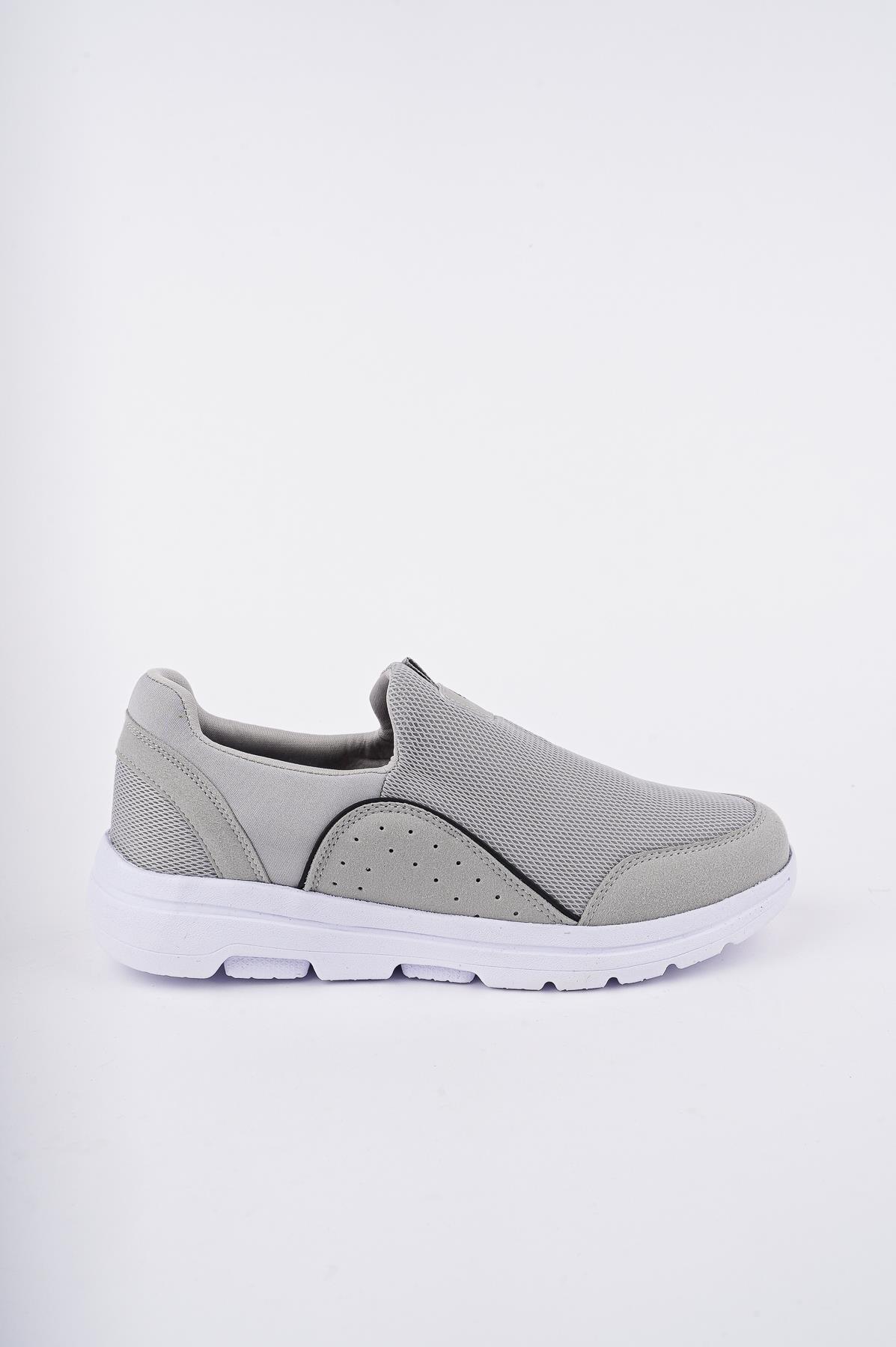 Modafrato CRN-122 Aqua Erkek Spor Ayakkabı Günlük Casual Sneakers Gri