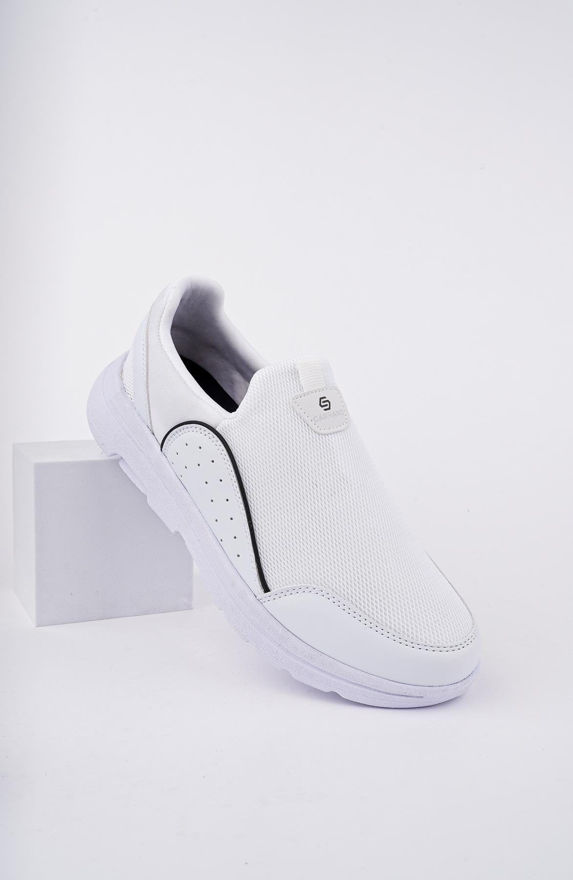 Modafrato CRN-122 Aqua Erkek Spor Ayakkabı Günlük Casual Sneakers Beyaz