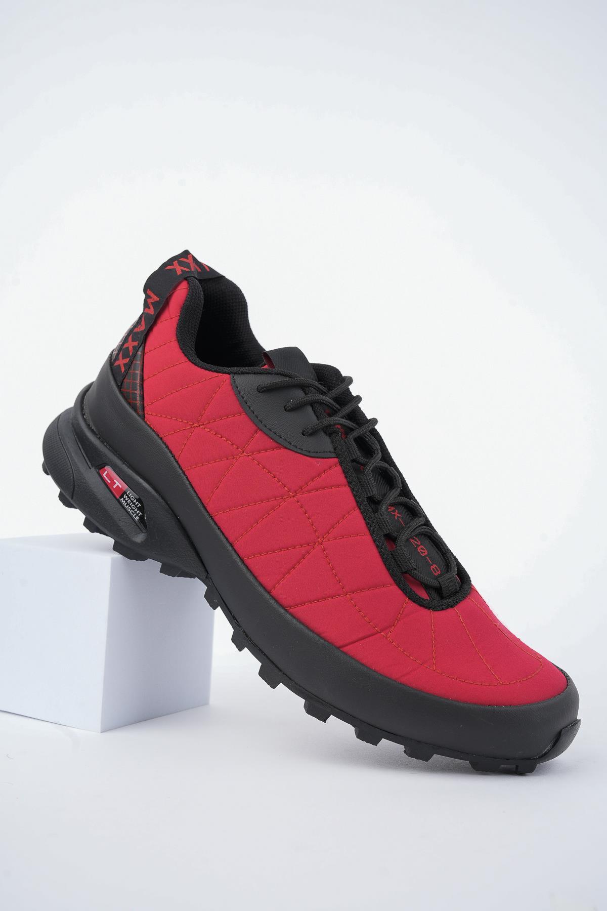 Modafrato Crn-721 Erkek Spor Ayakkabı Günlük Casual Sneakers Kırmızı