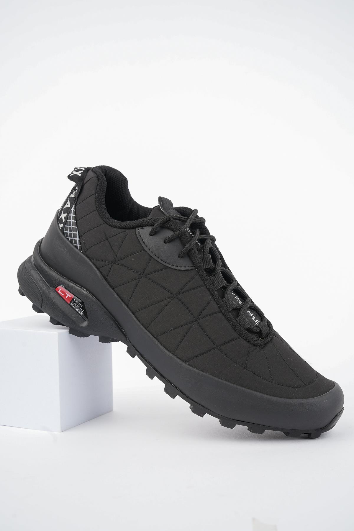 Modafrato Crn-721 Erkek Spor Ayakkabı Günlük Casual Sneakers Siyah