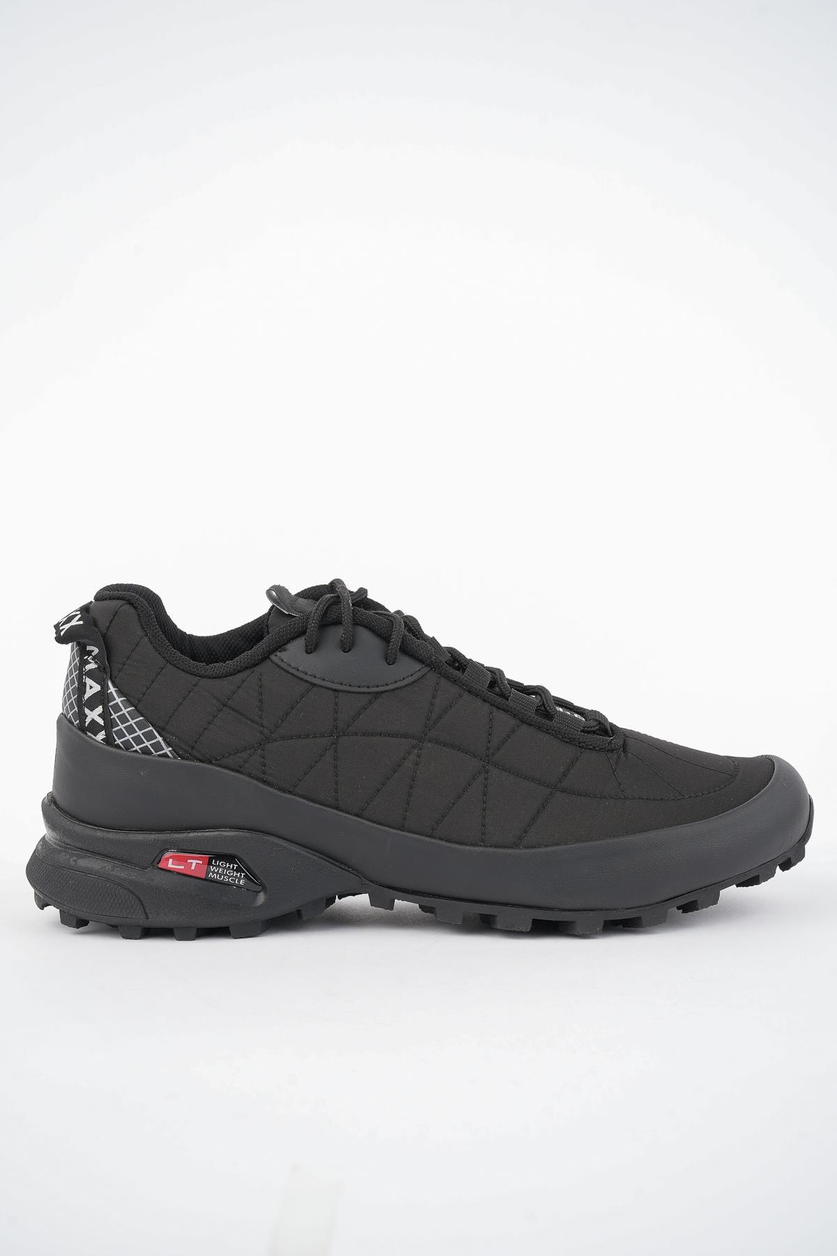 Modafrato Crn-721 Erkek Spor Ayakkabı Günlük Casual Sneakers Siyah