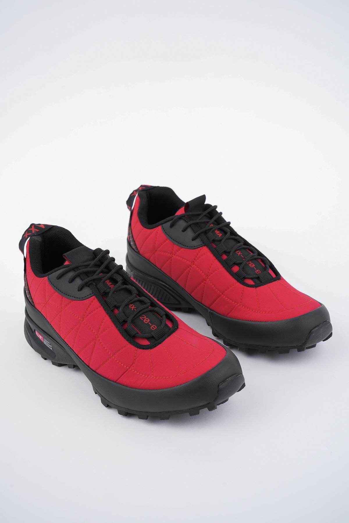 Modafrato Crn-721 Erkek Spor Ayakkabı Günlük Casual Sneakers Kırmızı