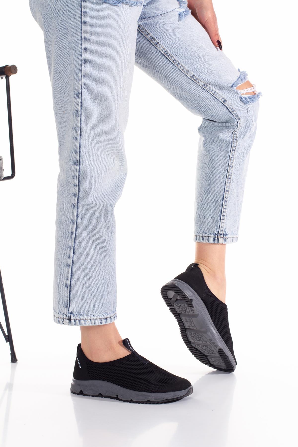 Modafrato DNP-1737 Aqua Fileli Unisex Spor Ayakkabı Deniz Ayakkabısı Suya Dayanıklı Siyah