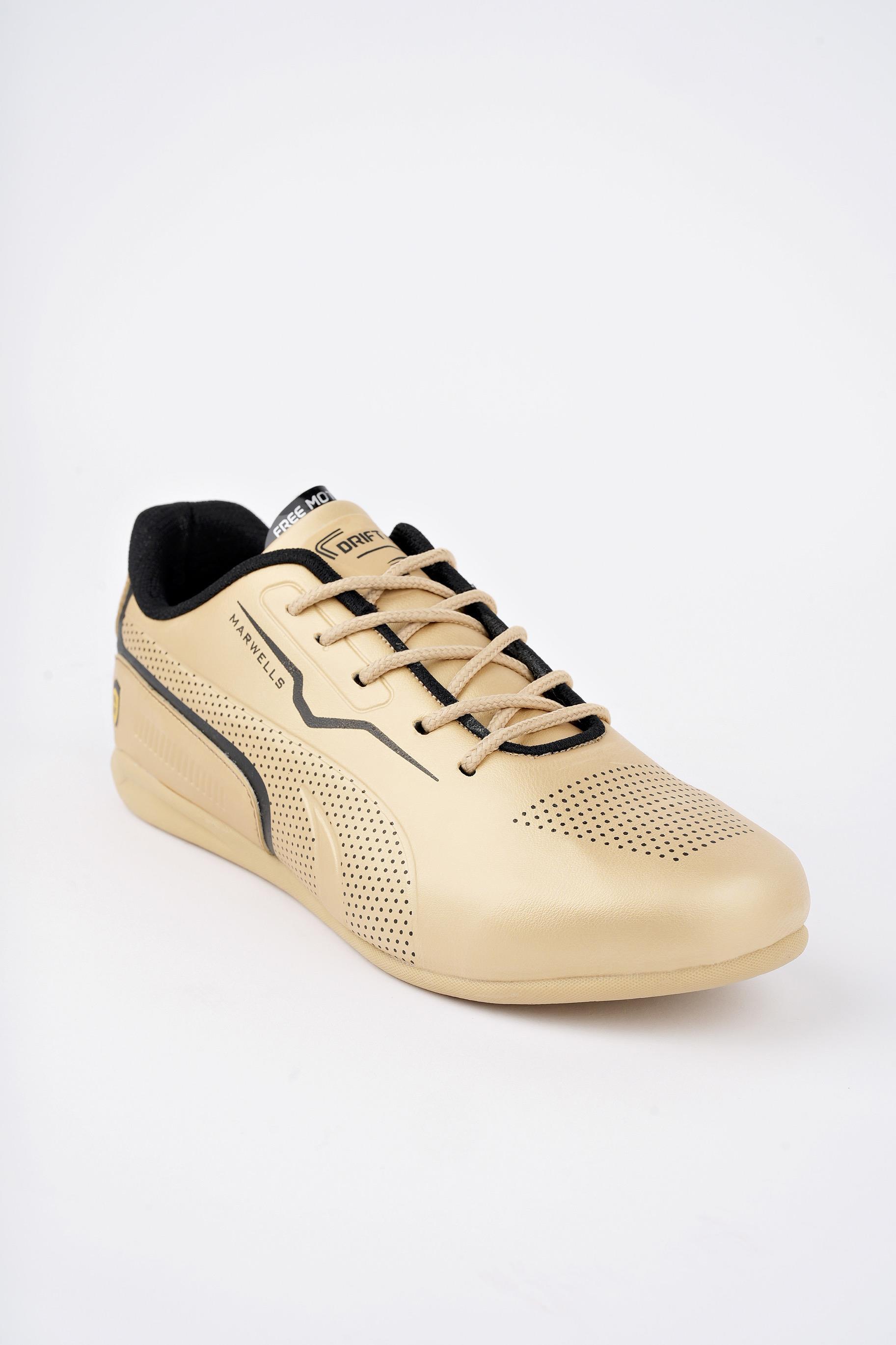 Modafrato FM-7070 Erkek Spor Ayakkabı Günlük Casual Sneakers Altın