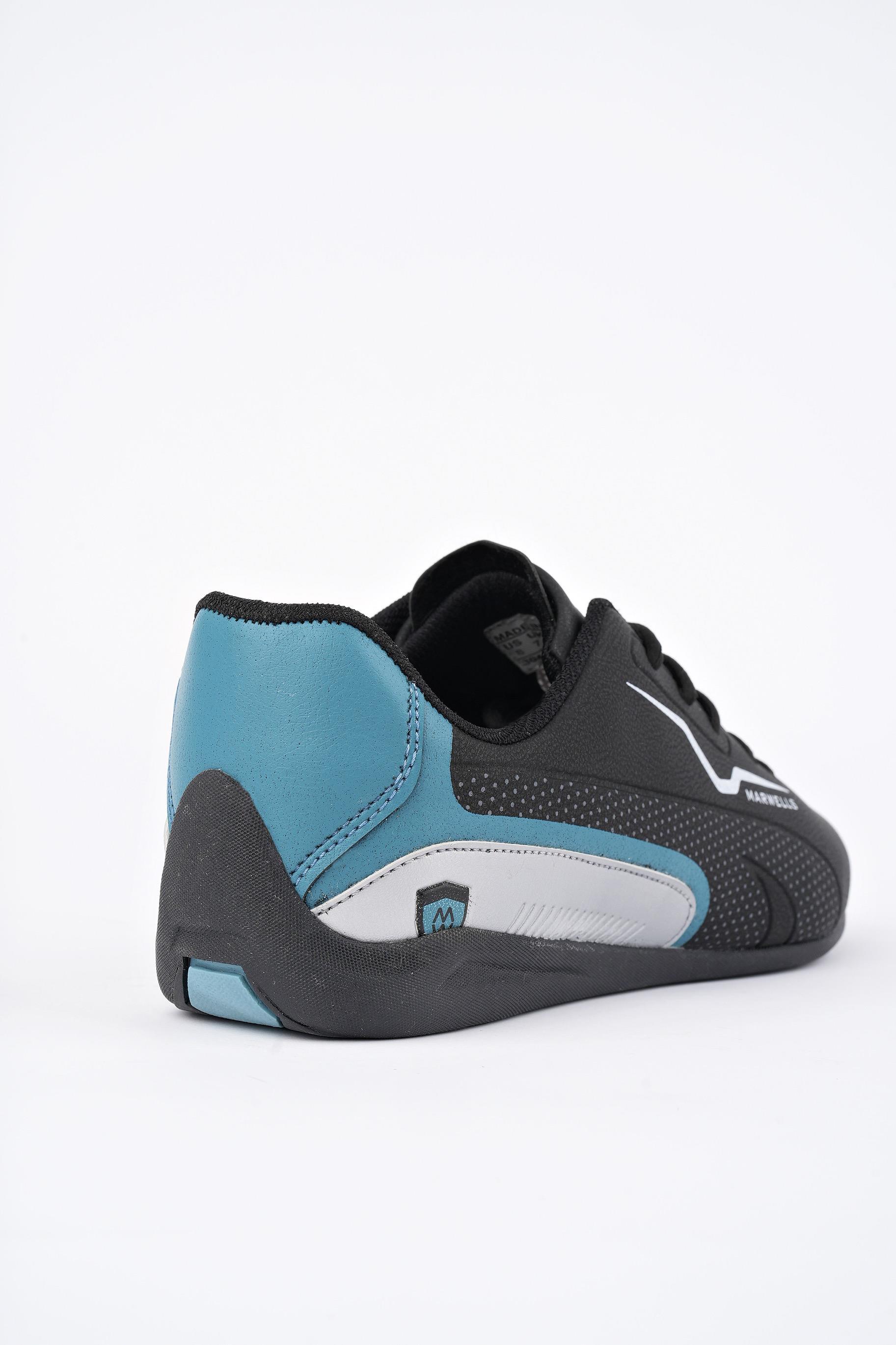 Modafrato FM-7070 Erkek Spor Ayakkabı Günlük Casual Sneakers Siyah - Mavi