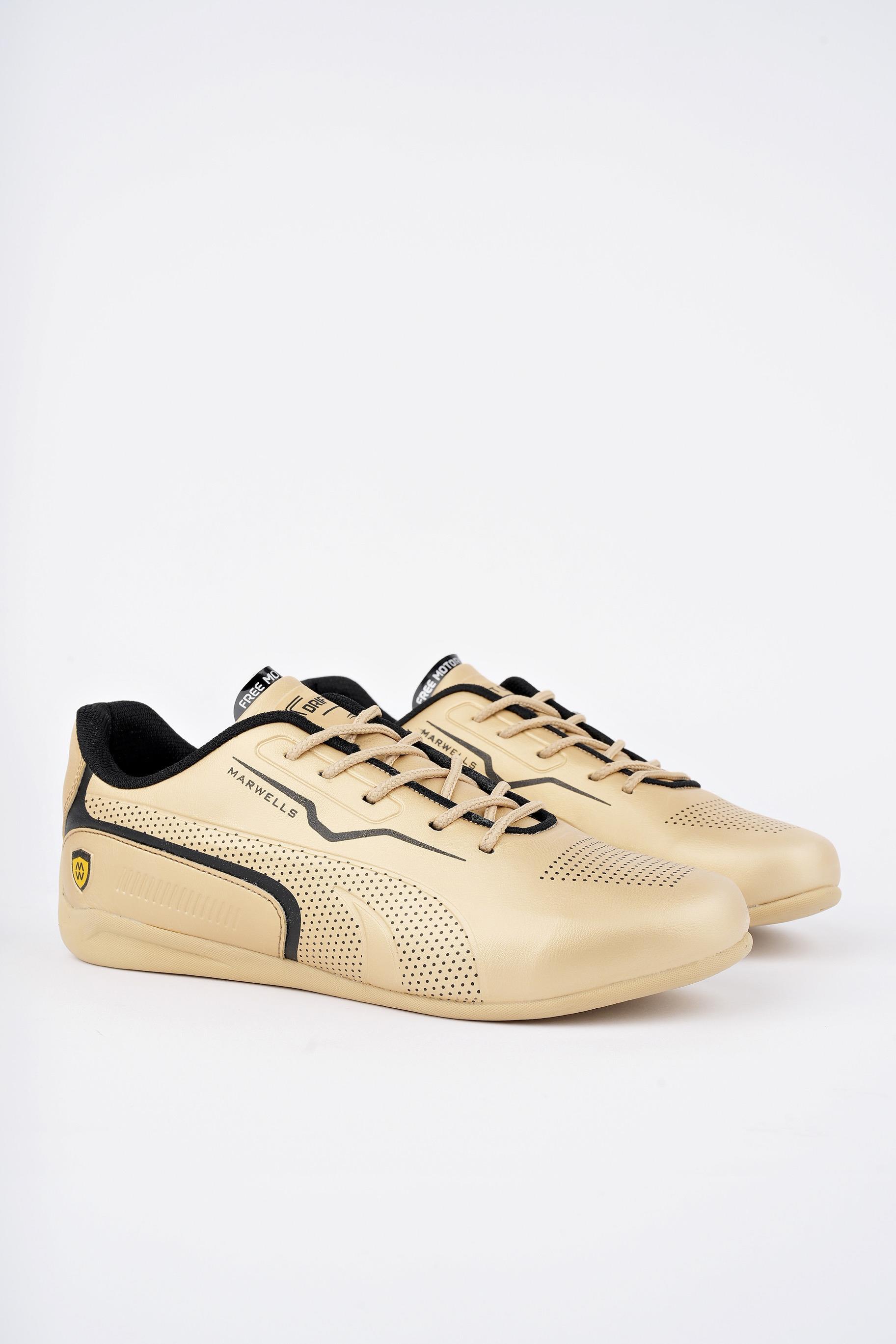 Modafrato FM-7070 Erkek Spor Ayakkabı Günlük Casual Sneakers Altın