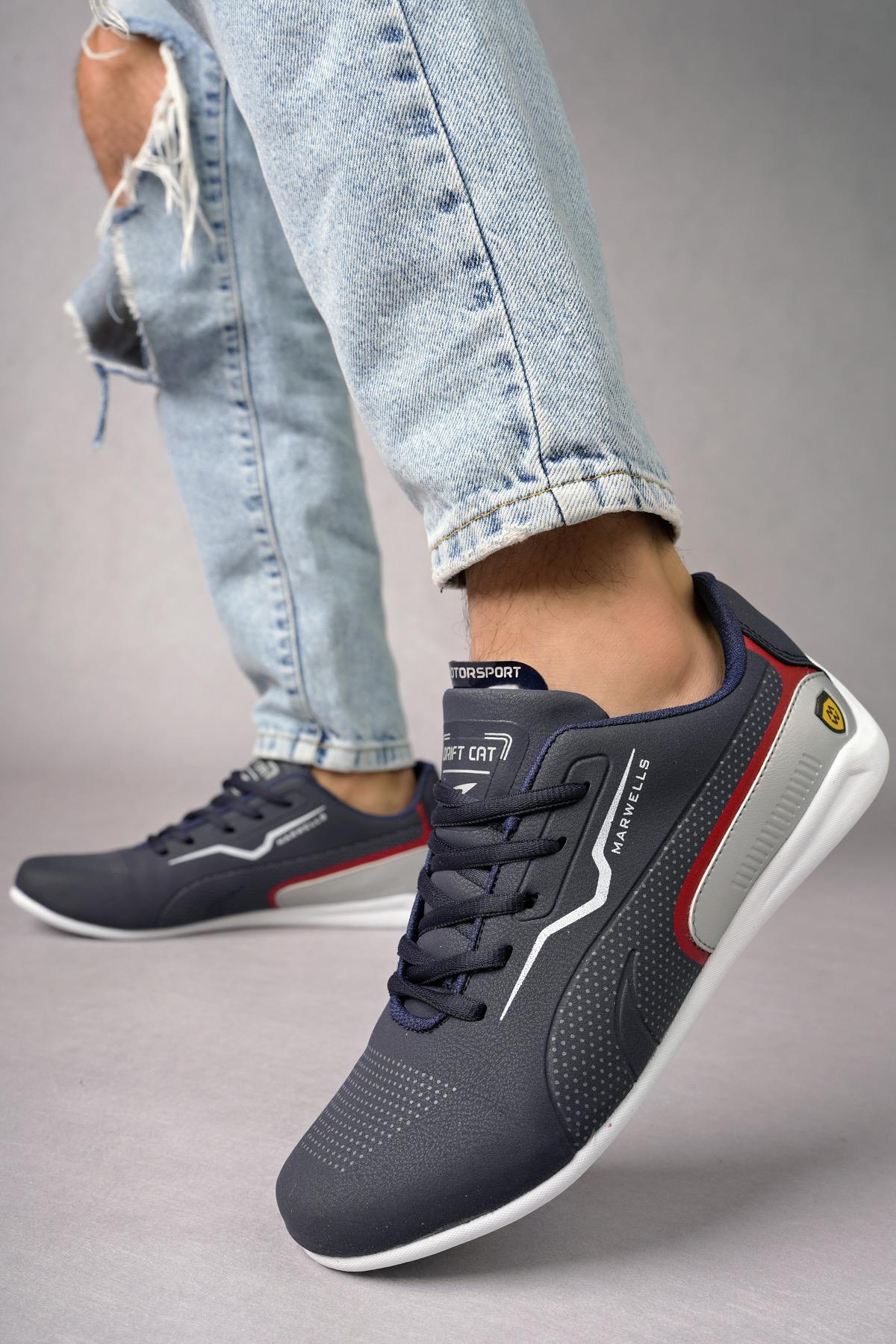Modafrato FM-7070 Erkek Spor Ayakkabı Günlük Casual Sneakers Lacivert