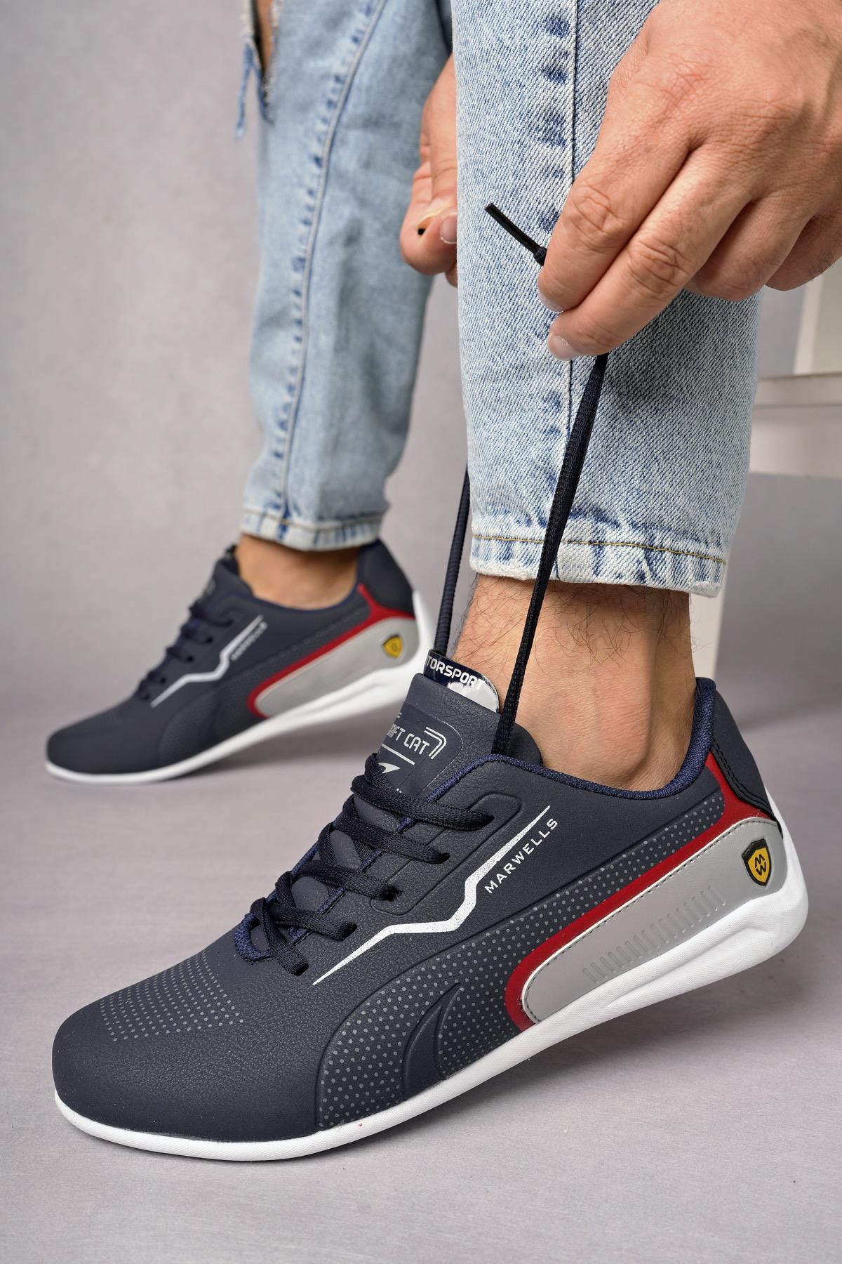Modafrato FM-7070 Erkek Spor Ayakkabı Günlük Casual Sneakers Lacivert