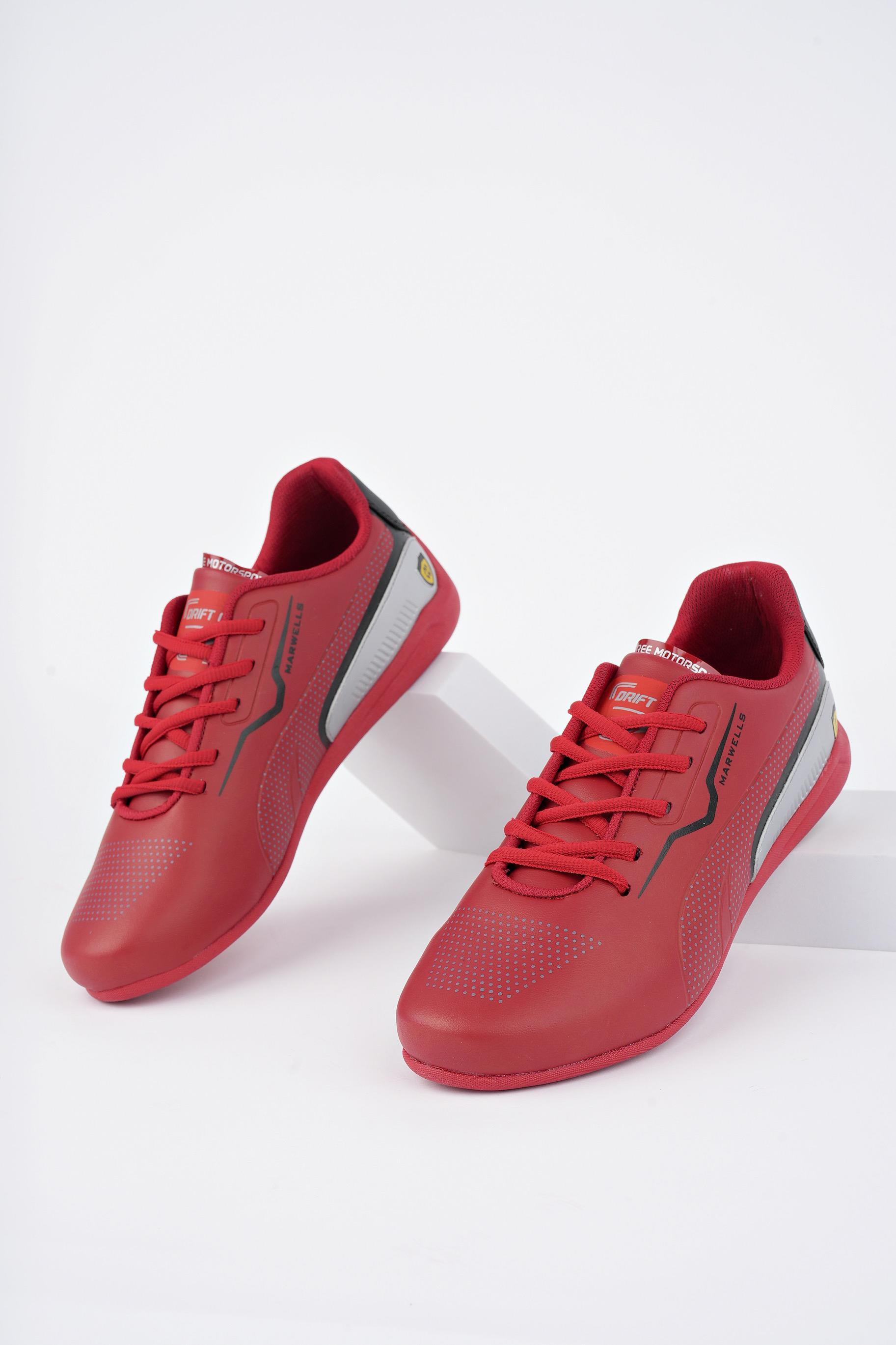 Modafrato FM-7070 Erkek Spor Ayakkabı Günlük Casual Sneakers Kırmızı