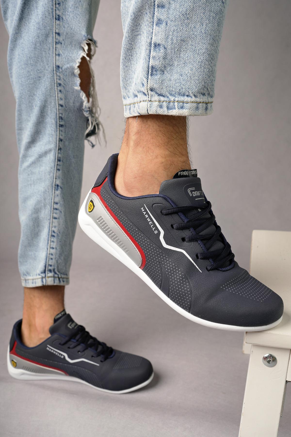 Modafrato FM-7070 Erkek Spor Ayakkabı Günlük Casual Sneakers Lacivert