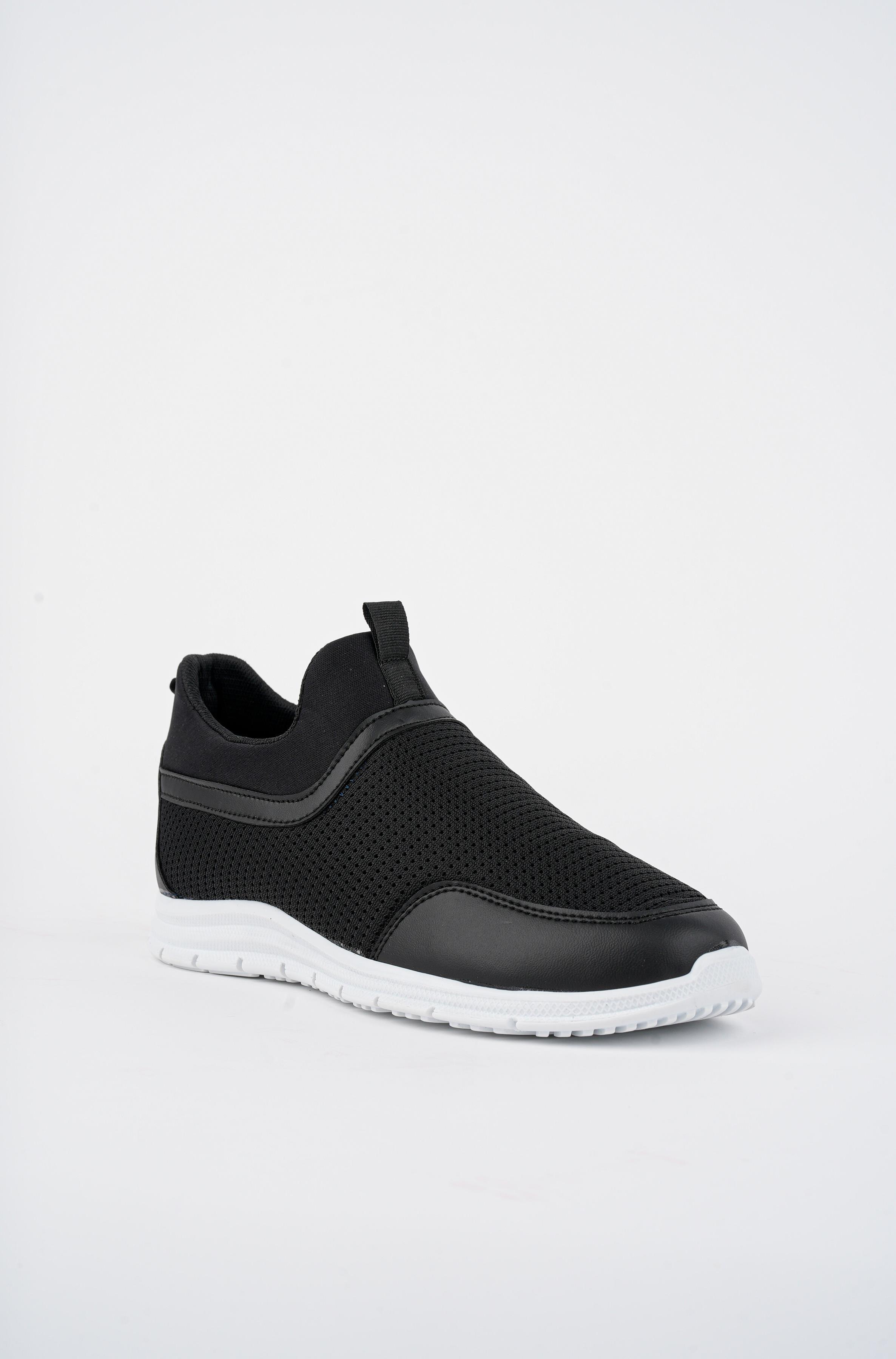 Modafrato M-100 Aqua Erkek Spor Ayakkabı Günlük Casual Sneakers Siyah-Beyaz