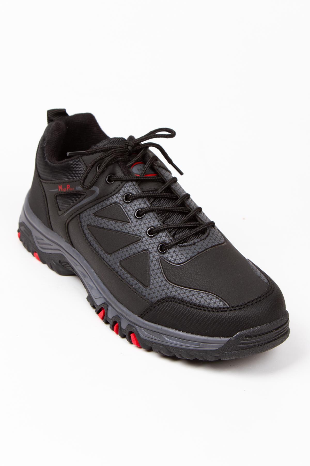 Modafrato MEGG501 Erkek Bot Kışlık Trekking Outdoor Spor Ayakkabı Siyah
