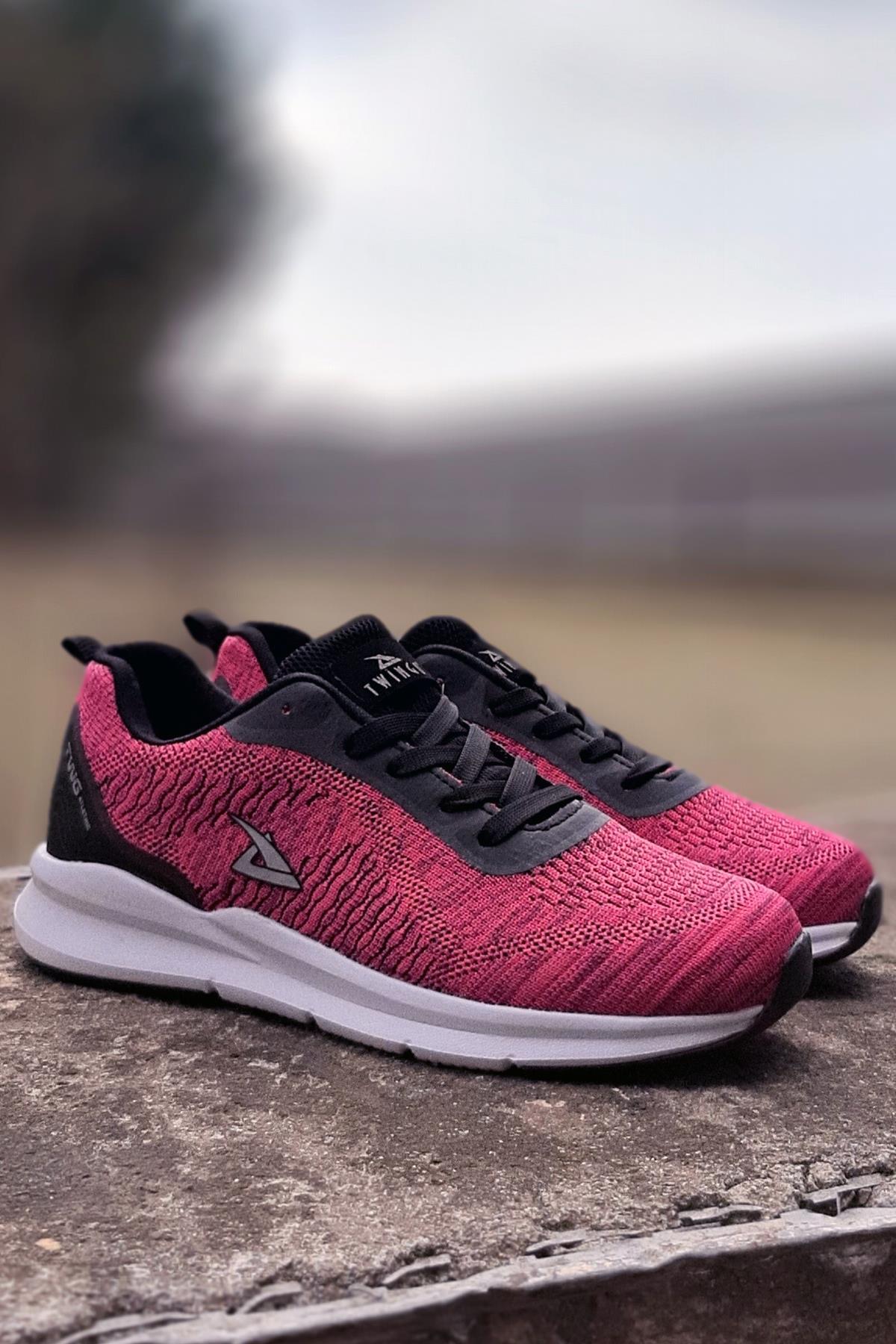 Modafrato Twn-355 Erkek Spor Ayakkabı Sneaker Fuşya