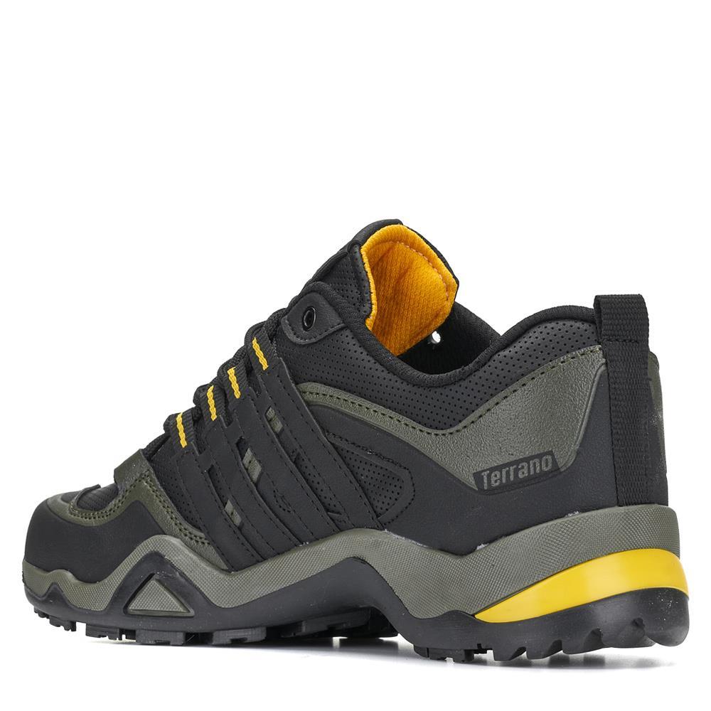 Modafrato WND-3013 Erkek Bot Kışlık Trekking Outdoor Siyah - Sarı