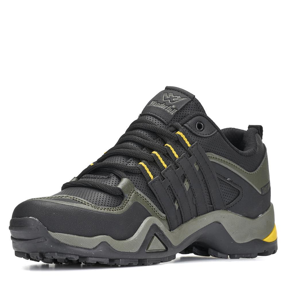 Modafrato WND-3013 Erkek Bot Kışlık Trekking Outdoor Siyah - Sarı