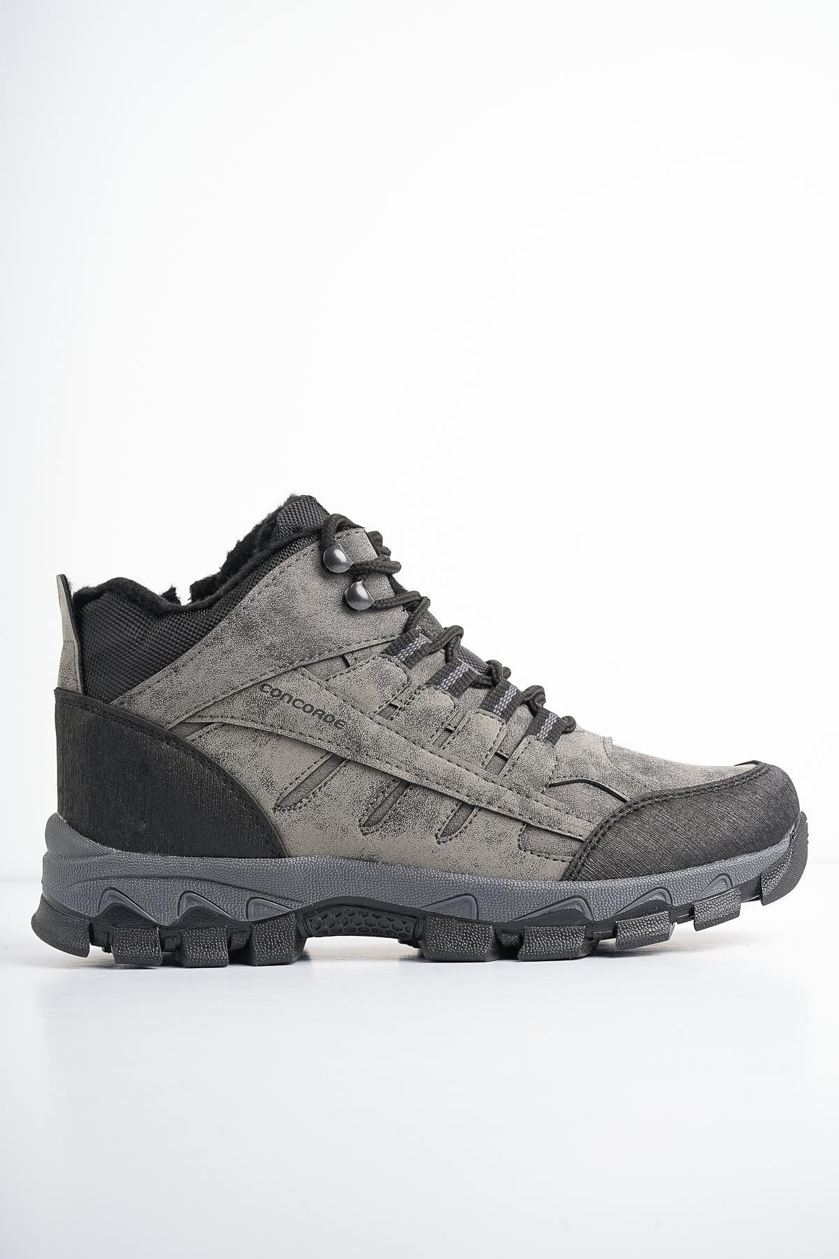 Modafrato WND-3017 Erkek Bot Kışlık Trekking Outdoor Sneaker Soğuk Geçirmez Füme