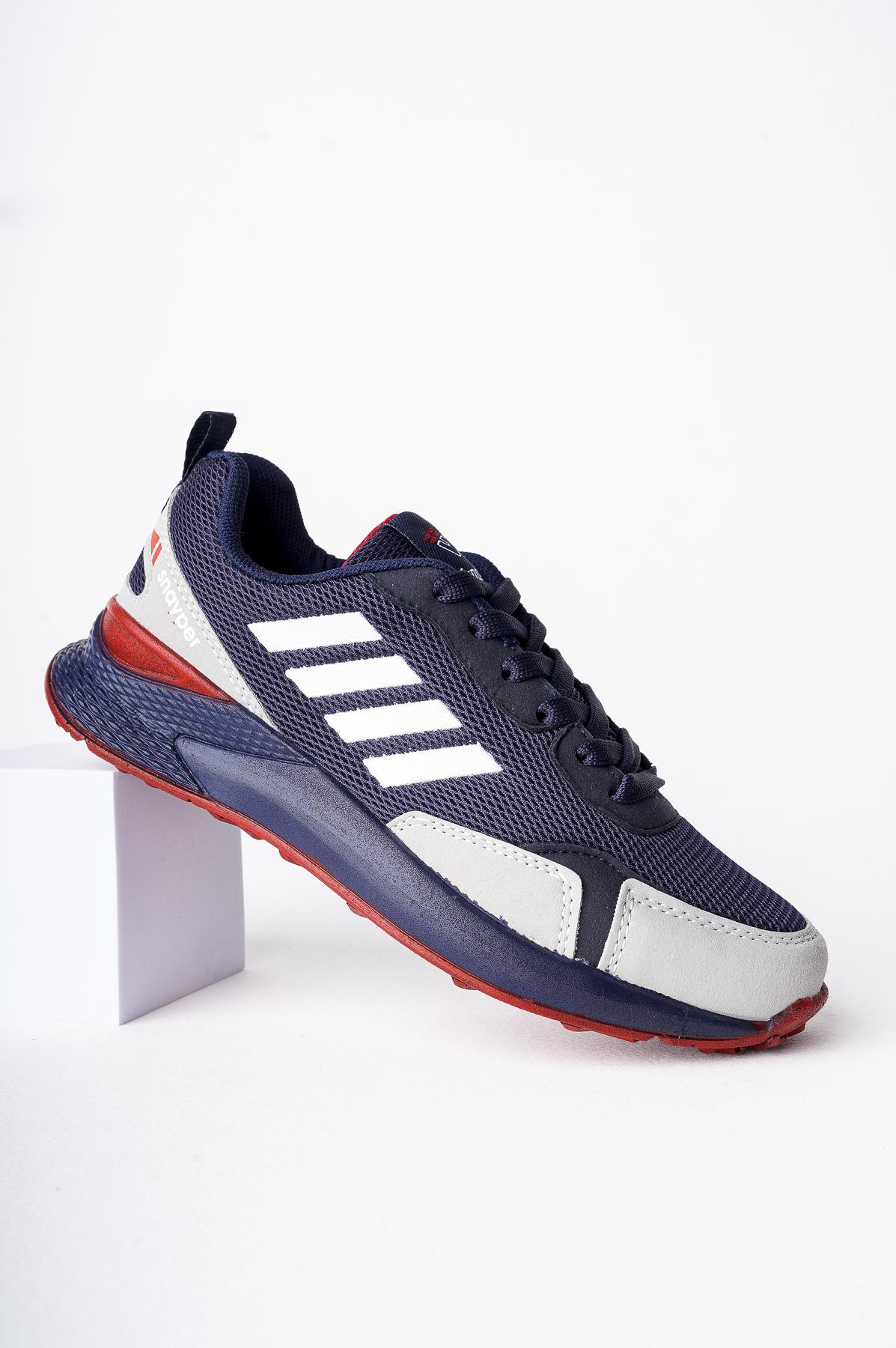 Modafrato Wnd-4109 Erkek Spor Ayakkabı Günlük Casual Sneakers Lacivert