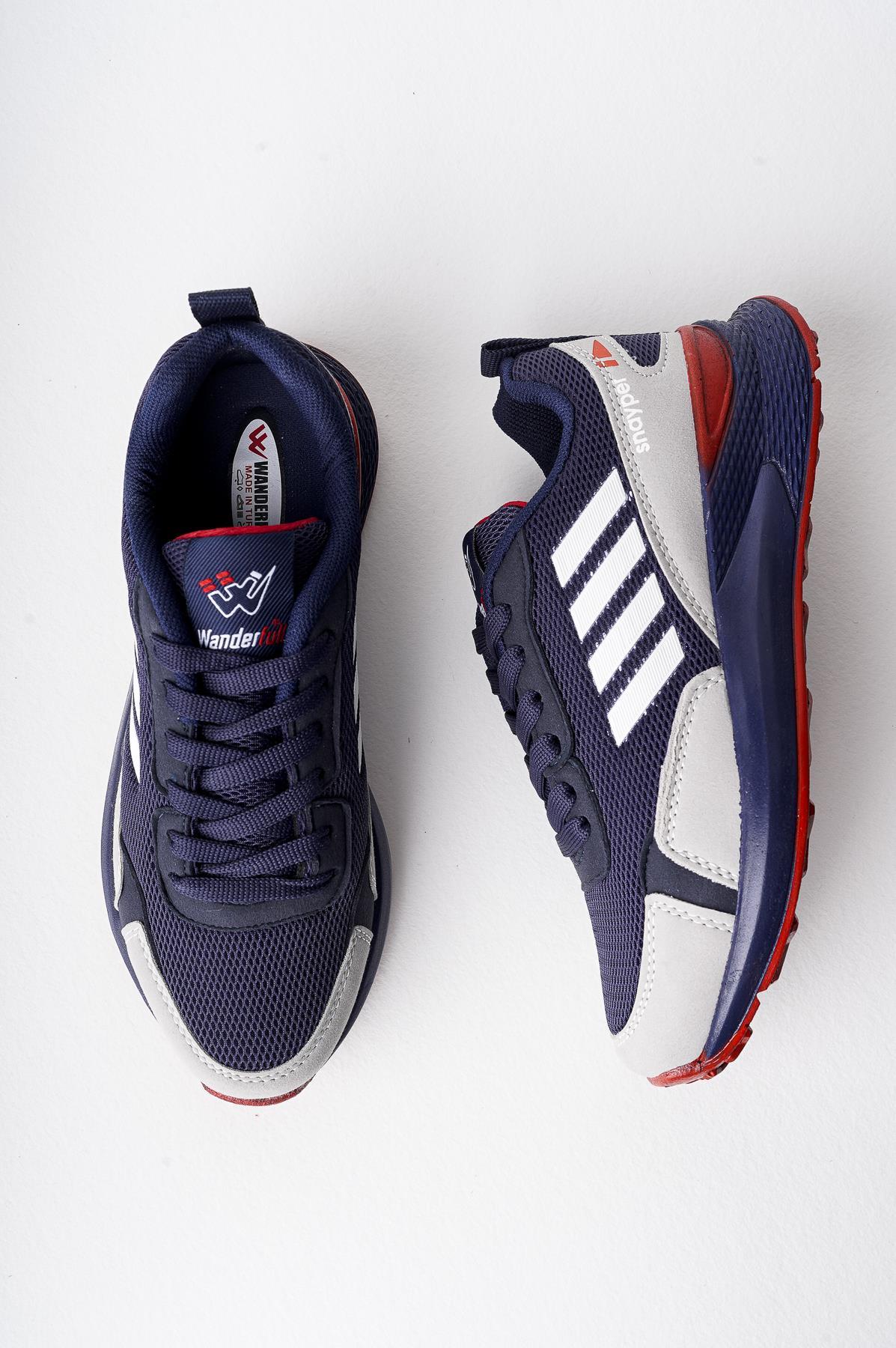 Modafrato Wnd-4109 Erkek Spor Ayakkabı Günlük Casual Sneakers Lacivert