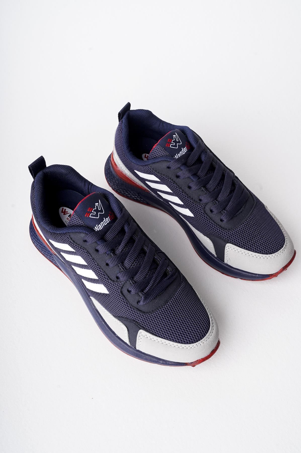 Modafrato Wnd-4109 Erkek Spor Ayakkabı Günlük Casual Sneakers Lacivert