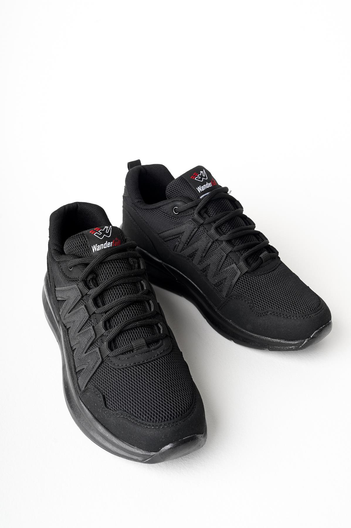 Modafrato Wnd-4139 Erkek Spor Ayakkabı Günlük Casual Sneakers Siyah