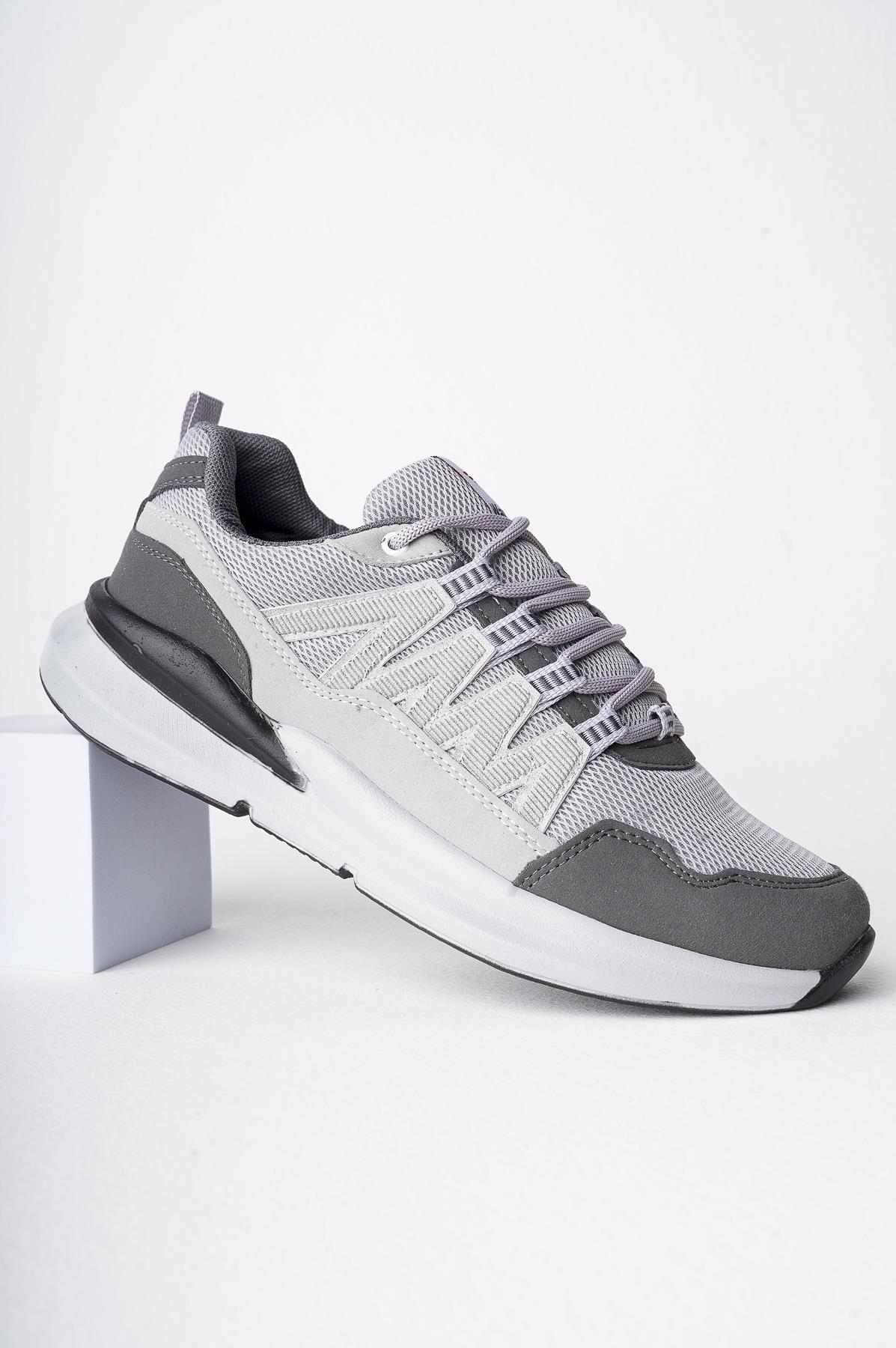 Modafrato Wnd-4139 Erkek Spor Ayakkabı Günlük Casual Sneakers Füme