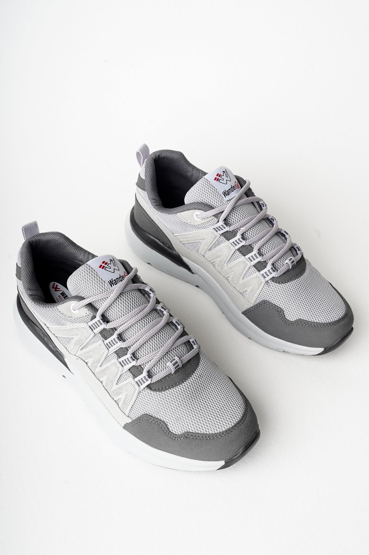 Modafrato Wnd-4139 Erkek Spor Ayakkabı Günlük Casual Sneakers Füme