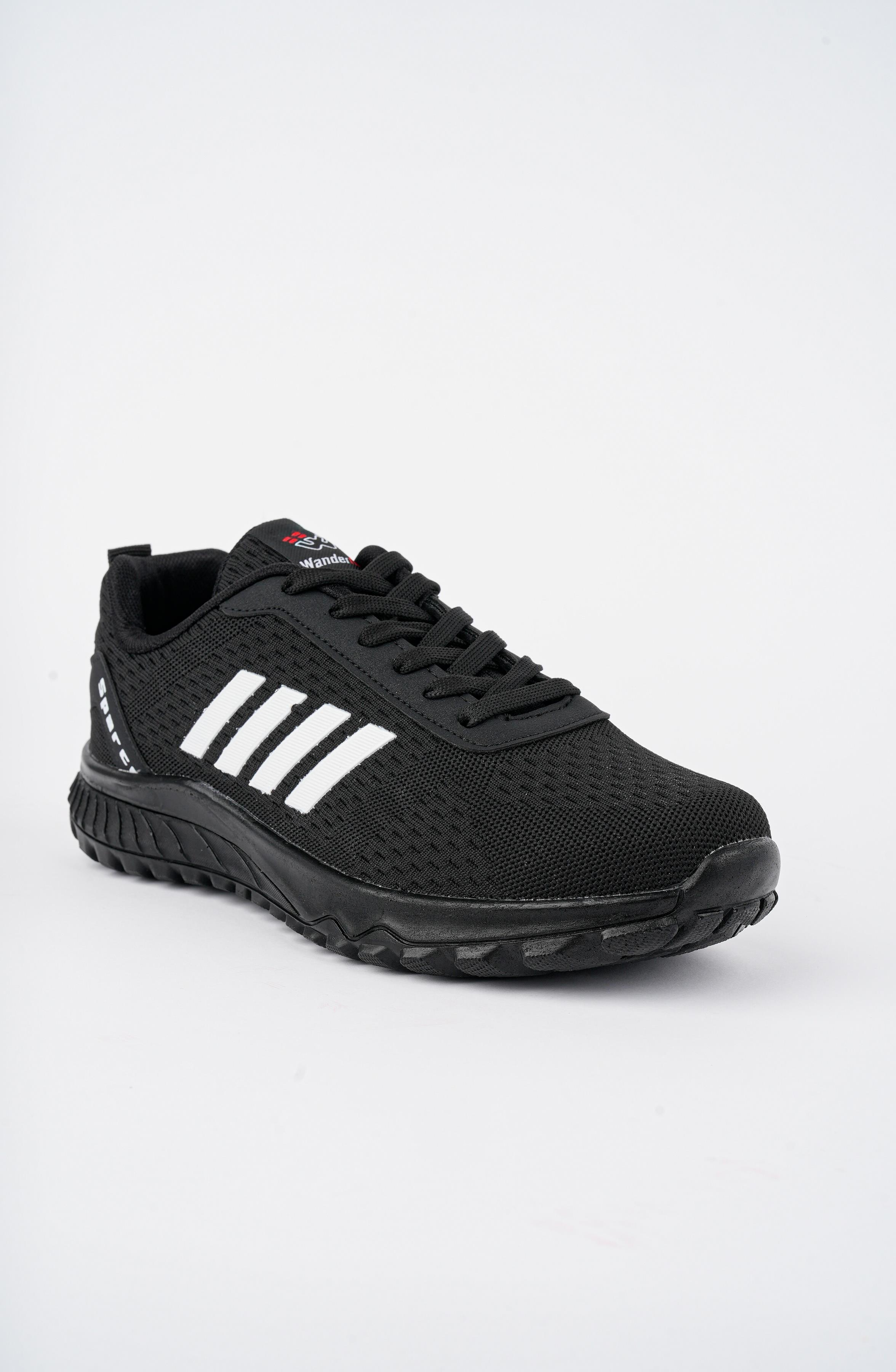 Modafrato Wnd-4165 Erkek Spor Ayakkabı Günlük Casual Sneakers Siyah-Beyaz